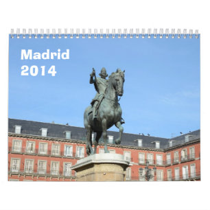 Madrid väggkalender 2014 kalender