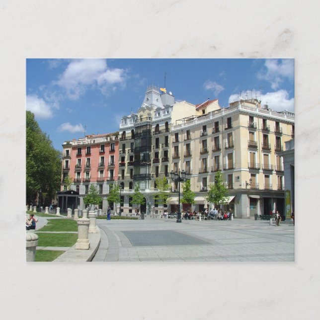 Madrid Vykort (Framsida)