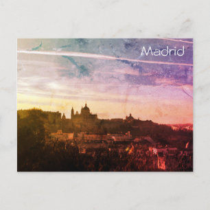 Madrid vykort