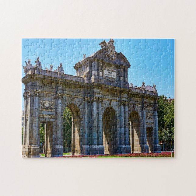 Madrids Arco de Triunfo. Pussel (Horisontell)