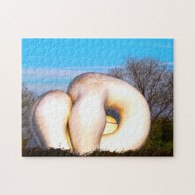 Madrids gatukonst. pussel (Horisontell)