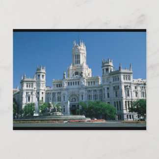 Madrids kommunikationspalats vykort