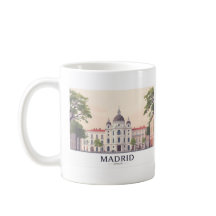 Madrids spanska Royal Palace Pastel Travel Design