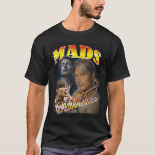 Mads Mikkelsen Bootleg Design T Shirt