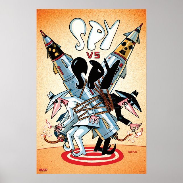 MAD's Spy vs Spy Poster (Framsidan)