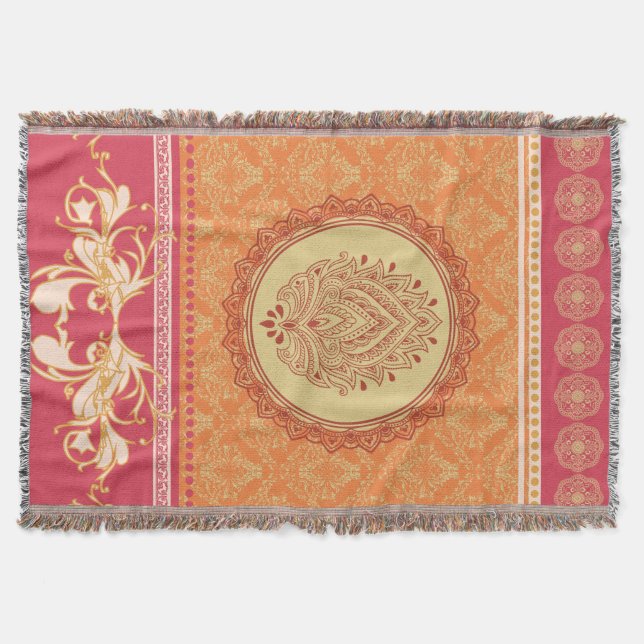 MADURAI ~ Throw Blanket Mysfilt (Framsidan)