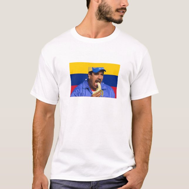 Maduro äter en banan t shirt (Framsida)