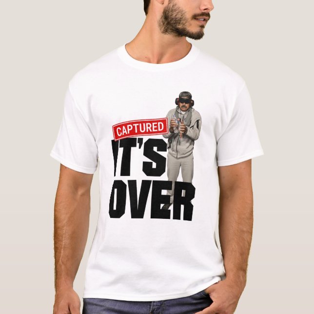 Maduro Capture Venezuela freedom - Its Over T Shirt (Framsida)