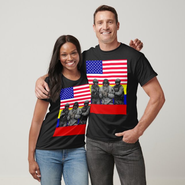 Maduro Captured Live: A New Era for Venezuela T Shirt (Unisex)