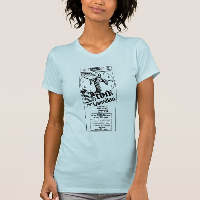 Mae Busch Time, komiker 1925 T-shirt (Framsida)