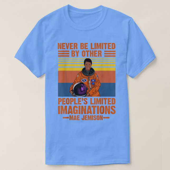 Mae Jemison American Black Woman Astronaut Jemison T Shirt (Design framsida)