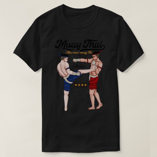Mae Mai Muay Thai 2 T Shirt (Design framsida)