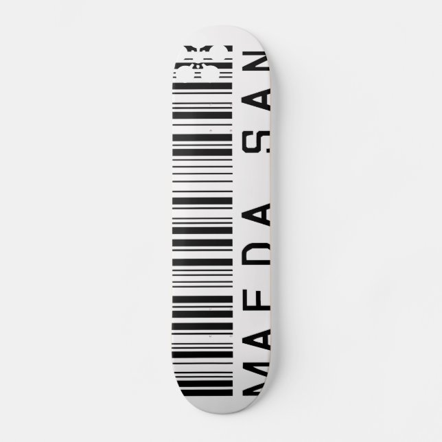 Maeda San Mini Skateboard Bräda 18,7 Cm (Framsida)