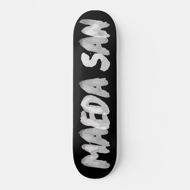 Maeda San Mini Skateboard Bräda 18,7 Cm (Framsida)