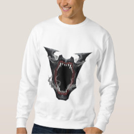 Maelstrom Behemoth - en skrämmande Coola design Lång Ärmad Tröja