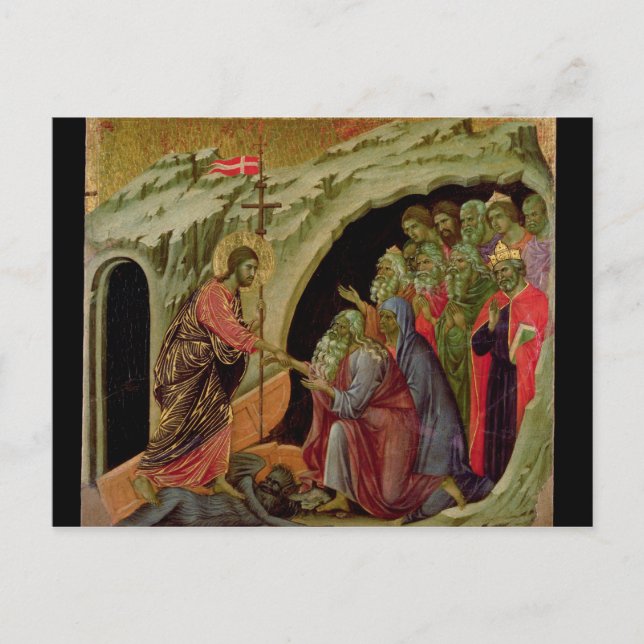 Maesta: In i Limbo, 1308-11 Vykort (Framsida)