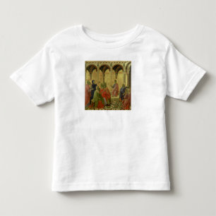 Maesta: Kristus bland doktorerna, 1308-11 Tee