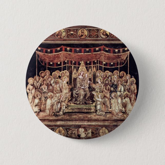 Maestà Madonna installerar som skyddshelgonet Knapp (Framsida)