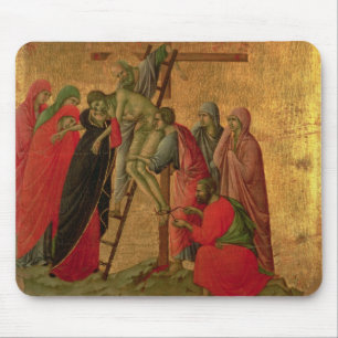 Maesta: Nedstigning från kor, 1308-11 Musmatta