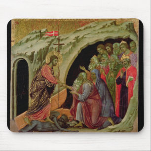 Maesta: Nedstigning in i limboen, 1308-11 Musmatta