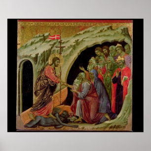 Maesta: Nedstigning in i limboen, 1308-11 Poster