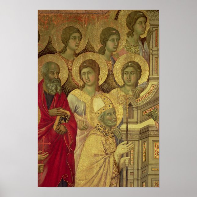 Maesta: Saints, 1308-11 Poster (Framsidan)