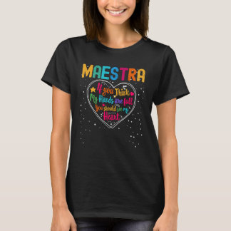Maestra Apprecition Week Back to school Heart T Shirt