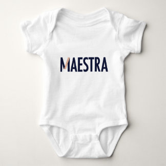 Maestra Baby Bodykostym T Shirt