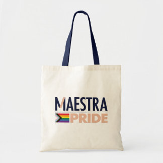 Maestra Pride Tote Bag Tygkasse