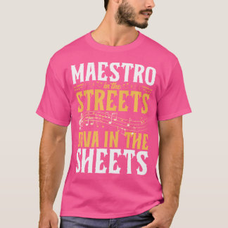 Maestro på gatorna i Lakan opera e T Shirt