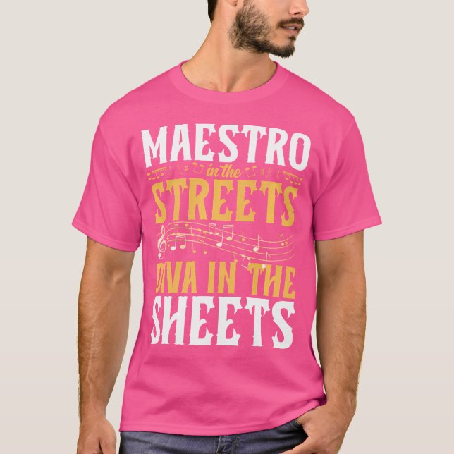 Maestro på gatorna i Lakan opera e T Shirt (Framsida)