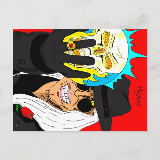 Maestro villain vykort (Framsida)