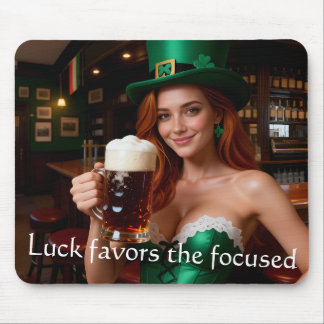 Maeve in Emerald Corset Irish Pub St Patrick's Day Musmatta