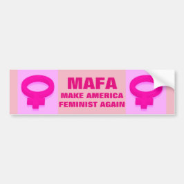 MAFA BUMPER STICKER BILDEKAL