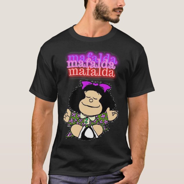 Mafalda Mafalda Mafalda Classic T-Shirt (Framsida)