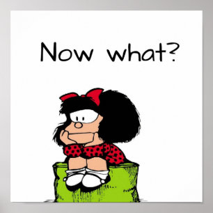 Mafalda-tänkande Poster