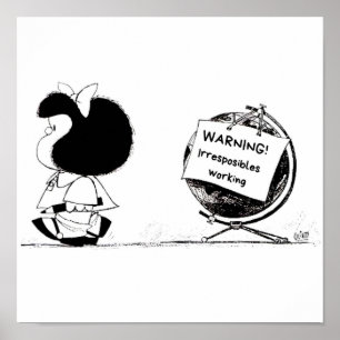 Mafalda world poster