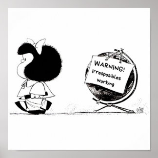 Mafalda world poster