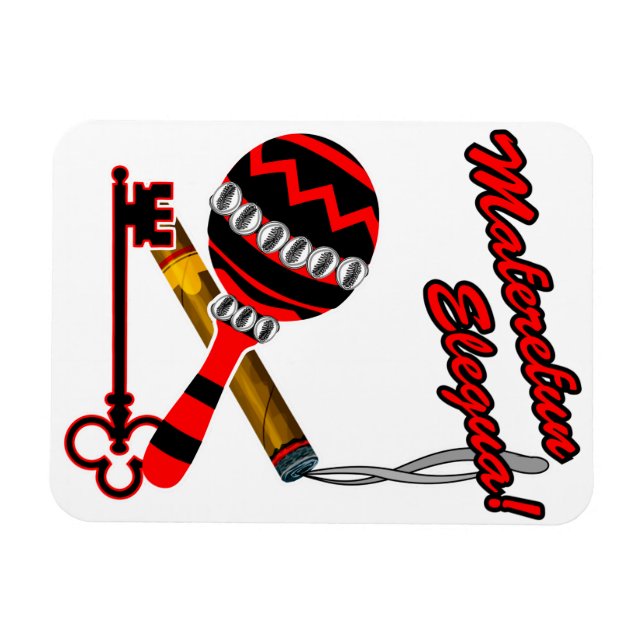 Maferefun Elegua Magnet (Horisontell)