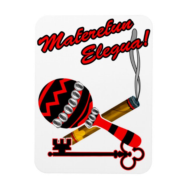 Maferefun Elegua Magnet (Vertikal)