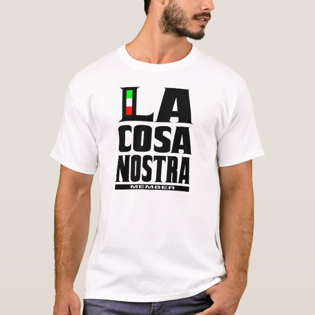 Maffia - Lacosa nostra (medlemmen) T-shirt (Framsida)