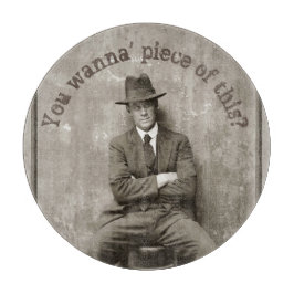 Maffiaggangster från vintage, lustig biet