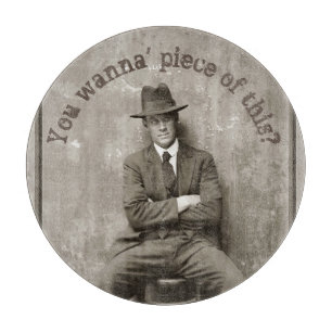 Maffiaggangster från vintage, lustig biet