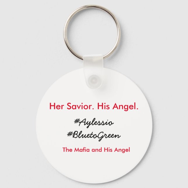 Maffian och hans angelkedja nyckelring (Framsida)