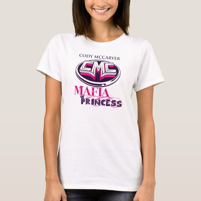 MaffiaPrincess med kronan T-shirt (Framsida)