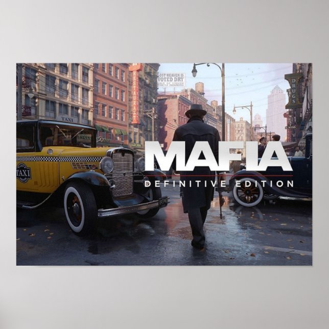 Mafia Definitive Edition Poster (Framsidan)