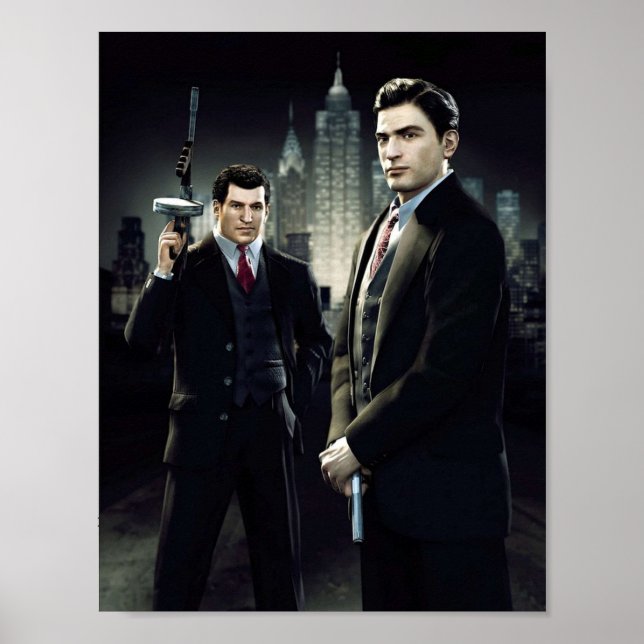 Mafia II Poster (Framsidan)