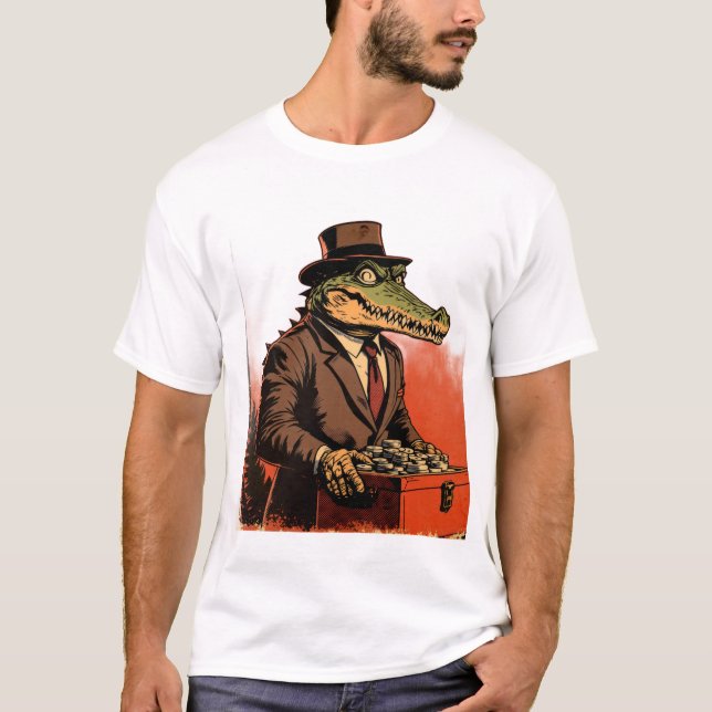 MAFIA KROKODILLEDILETANKS T-SHIRT (Framsida)