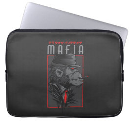 Mafia Monkey Smoking Cigar Graphic | Japan Laptop Fodral