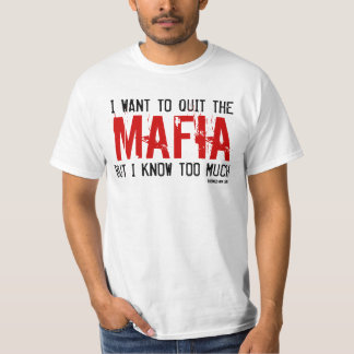 Mafia och Facebook Addicts Shirts T-shirt